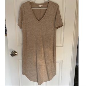 NWOT Gap Medium Petite Dress - Oatmeal